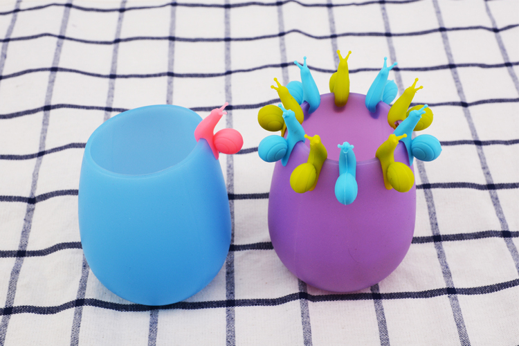 酒杯識別器,硅膠酒杯識別器,蝸牛酒杯標(biāo)識 酒杯識別器,硅膠酒杯識別器,蝸牛酒杯標(biāo)識