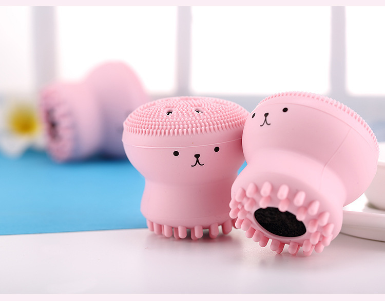 硅膠洗臉?biāo)?硅膠章魚洗臉?biāo)?硅膠潔面刷,硅膠洗臉神器 硅膠洗臉?biāo)?硅膠章魚洗臉?biāo)?硅膠潔面刷,硅膠洗臉神器