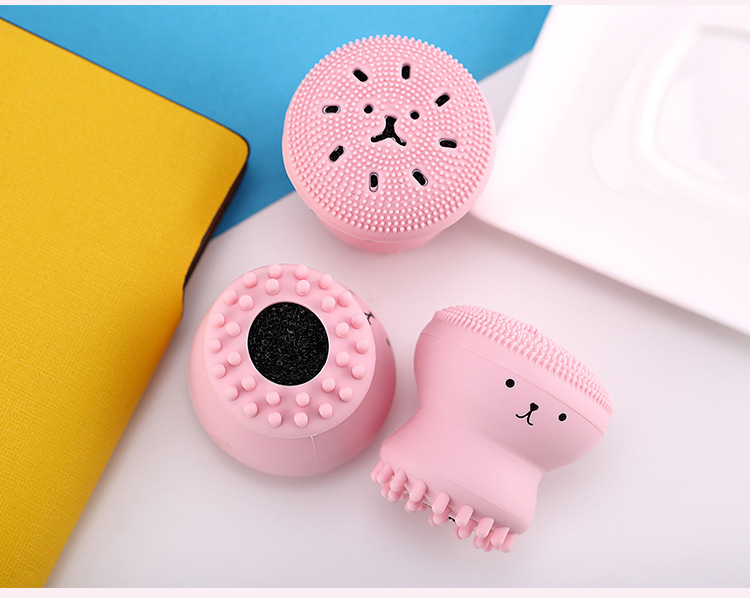 硅膠洗臉?biāo)?硅膠章魚洗臉?biāo)?硅膠潔面刷,硅膠洗臉神器 硅膠洗臉?biāo)?硅膠章魚洗臉?biāo)?硅膠潔面刷,硅膠洗臉神器